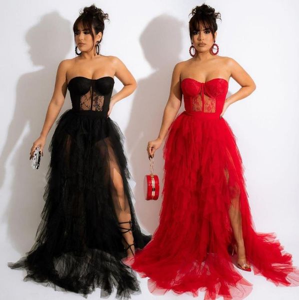 casual dresses red lace sleeveless hollow out long rayon bandage dress evening party cute, Black;gray
casual dresses red lace sleeveless hollow out long rayon bandage dress evening party cute, Black;gray