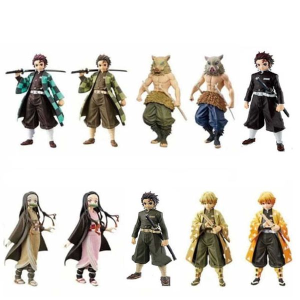 huiya01 japan anime demon slayer kimetsu no yaiba kamado agatsuma tanjirou nezuko pvc action figure toys collectible model dolls gifts q0722
huiya01 japan anime demon slayer kimetsu no yaiba kamado agatsuma tanjirou nezuko pvc action figure toys collectible model dolls gifts q0722