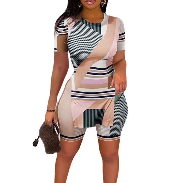 women's tracksuits women's short sleeve shorts suit 2022 street fashion personality printed round neck irregular t-shirt ladies se, Gray
women's tracksuits women's short sleeve shorts suit 2022 street fashion personality printed round neck irregular t-shirt ladies se, Gray