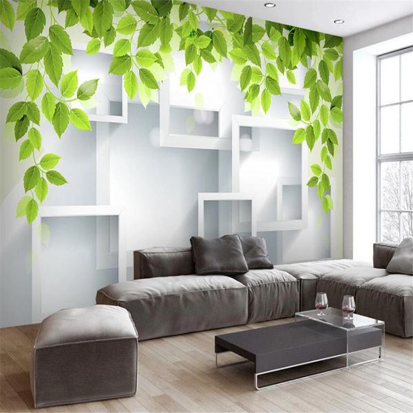 custom wallpaper 3d green leaves stereo geometric background wall living room children room l decorative painting
custom wallpaper 3d green leaves stereo geometric background wall living room children room l decorative painting