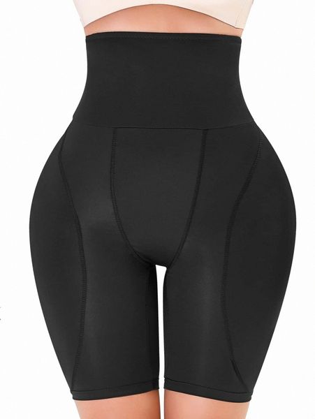plain shapewear shorts x3xo#, Black;red