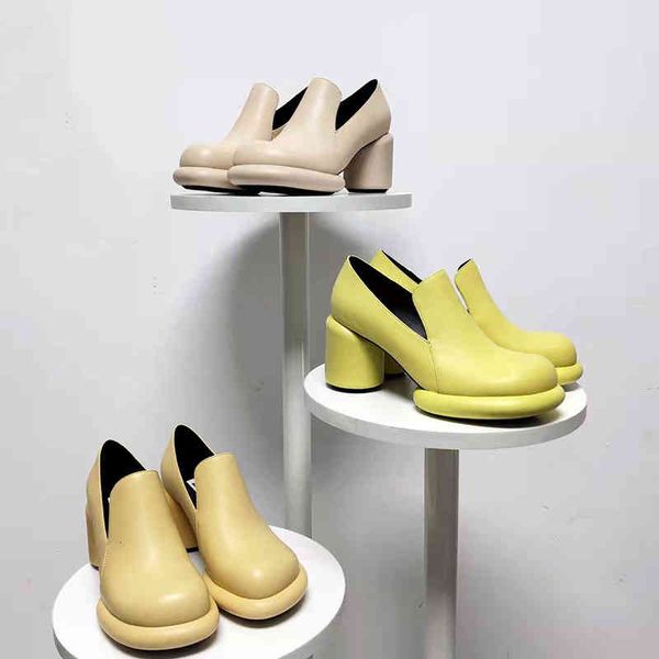dress shoes spring and autumn high heels leather bare boots thick round waterproof platform single shoes women's low tuka, Black
dress shoes spring and autumn high heels leather bare boots thick round waterproof platform single shoes women's low tuka, Black