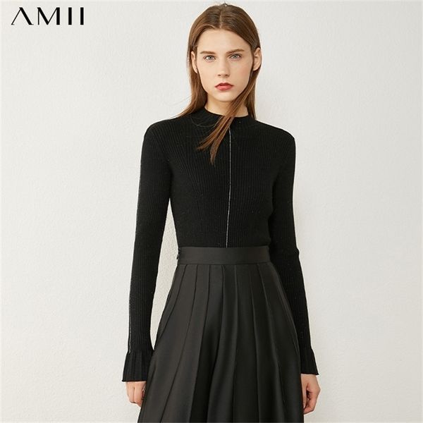 amii minimalism autumn winter causal women's sweater fashion solid women's turtleneck sweater female pullover 12030254 201223, White;black
amii minimalism autumn winter causal women's sweater fashion solid women's turtleneck sweater female pullover 12030254 201223, White;black