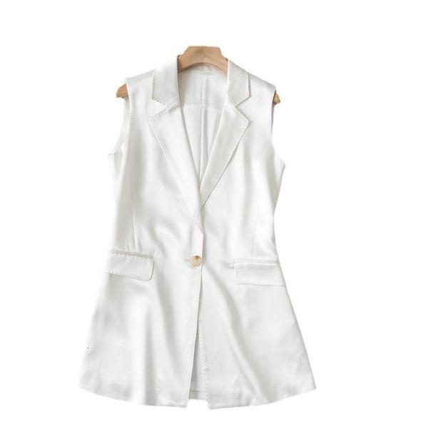 women's vests spring and autumn cardigan one button white temperament acetate suit collar solid color women's vest kocz, Black;white
women's vests spring and autumn cardigan one button white temperament acetate suit collar solid color women's vest kocz, Black;white