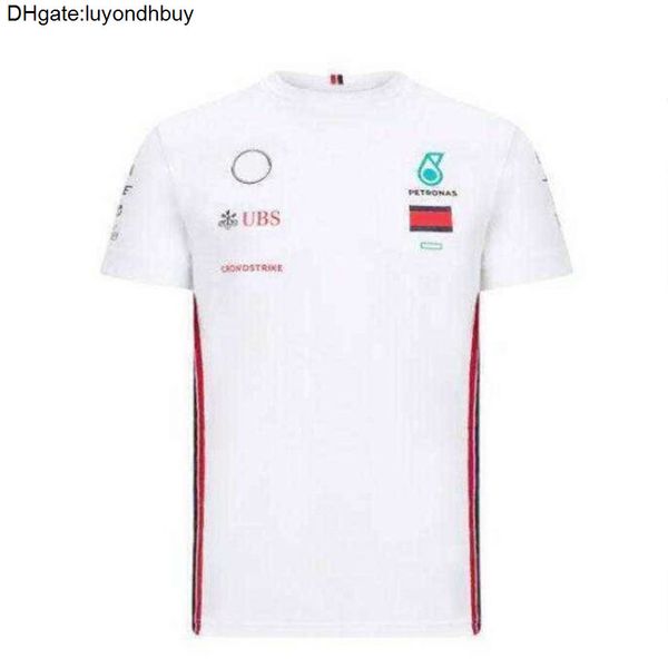 2021 summer f1 formula one short-sleeved t-shirt team w11 racing suit casual round neck t-shirt customized with the same paragraph, White;black
2021 summer f1 formula one short-sleeved t-shirt team w11 racing suit casual round neck t-shirt customized with the same paragraph, White;black