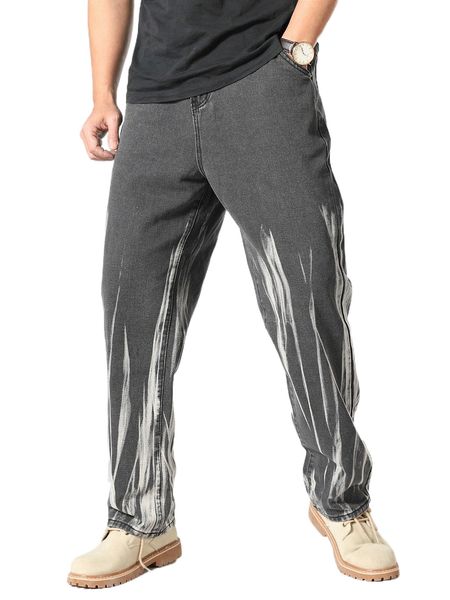 men bleach wash jeans a0cs#, Blue
men bleach wash jeans a0cs#, Blue