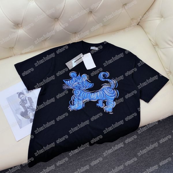 22ss women designers t shirt tee tiger embroidery letter short sleeve man crew neck streetwear black white green xinxinbuy xs-l
22ss women designers t shirt tee tiger embroidery letter short sleeve man crew neck streetwear black white green xinxinbuy xs-l