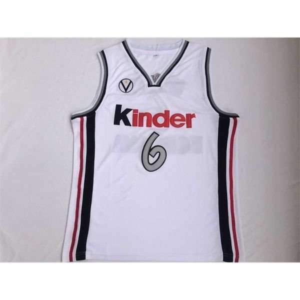 xflsp 6 manu ginobili kinder bologna basketball jersey embroidery stitched, Black
xflsp 6 manu ginobili kinder bologna basketball jersey embroidery stitched, Black