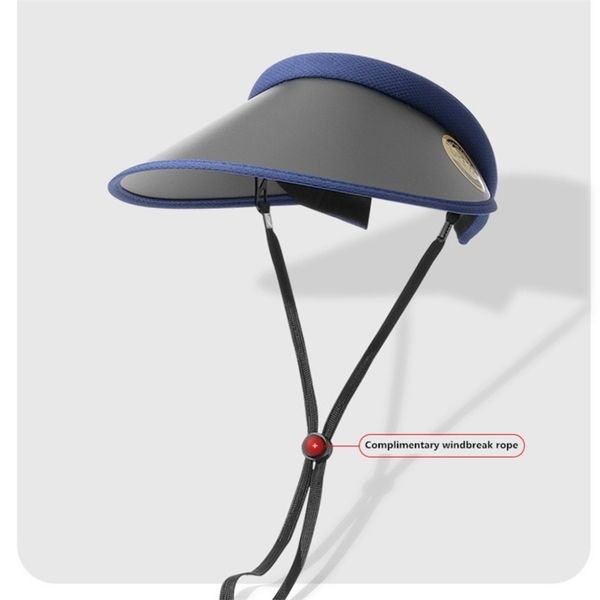 spring summer suncap foldable men women adjustable empty cap uv protection riding sun hat beach visor hats 220627, Blue;gray
spring summer suncap foldable men women adjustable empty cap uv protection riding sun hat beach visor hats 220627, Blue;gray