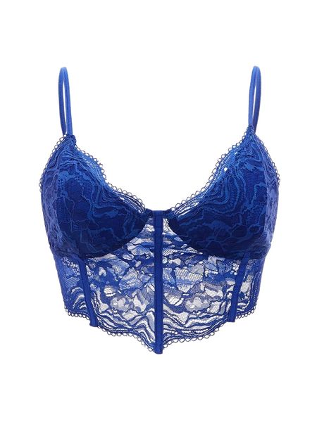 bandana bustier lace cami 84kb#, White