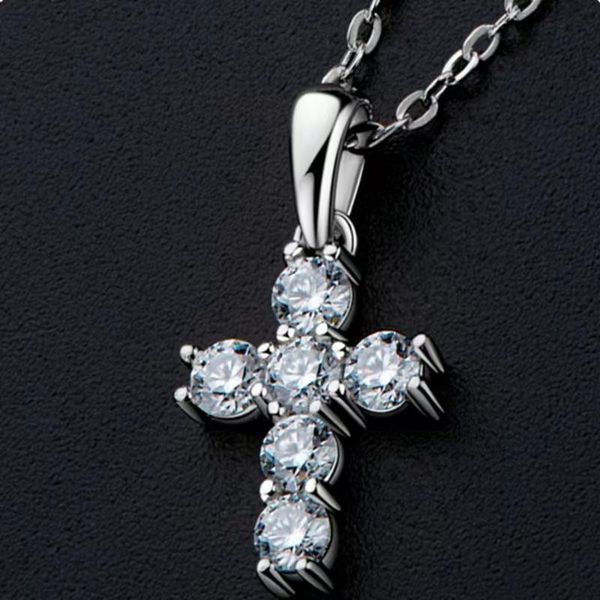 trendy pendant necklaces white gold plated 925 sterling silver 3mm d color vvs1 moissanite cross necklace for women jewelry birthday giftpen
trendy pendant necklaces white gold plated 925 sterling silver 3mm d color vvs1 moissanite cross necklace for women jewelry birthday giftpen