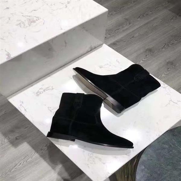 women genuine leather isabel crisi suede ankle boots marant western-inspired crisi boots concealed wedge shoes331m, Black
women genuine leather isabel crisi suede ankle boots marant western-inspired crisi boots concealed wedge shoes331m, Black