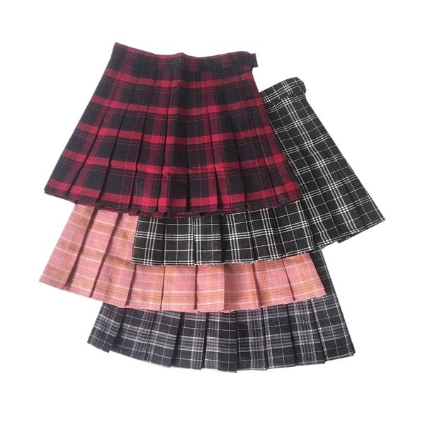 summer women skirts high waist female plaid pleated skirt preppy style harajuku ladies girls mini short cute 51ax#, Black
summer women skirts high waist female plaid pleated skirt preppy style harajuku ladies girls mini short cute 51ax#, Black