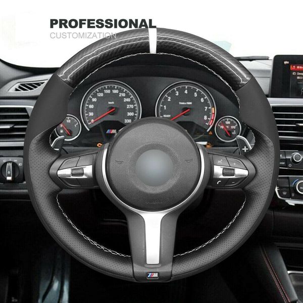 diy custom soft black suede carbon fiber steering wheel cover for mw f30 f34 f22
diy custom soft black suede carbon fiber steering wheel cover for mw f30 f34 f22