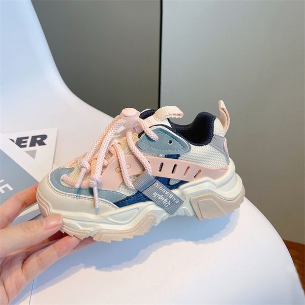 kids sneakers spring boys sports running chunky trainers girls casual fashion breathable thick sole children shoes platform 220429, Black;red
kids sneakers spring boys sports running chunky trainers girls casual fashion breathable thick sole children shoes platform 220429, Black;red