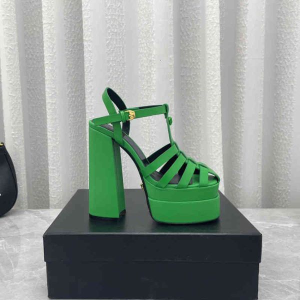 sandals green platform sandals calf leather ankle strap side buckle block high heels square toe women's luxury designers dress shoes 3m, Black
sandals green platform sandals calf leather ankle strap side buckle block high heels square toe women's luxury designers dress shoes 3m, Black