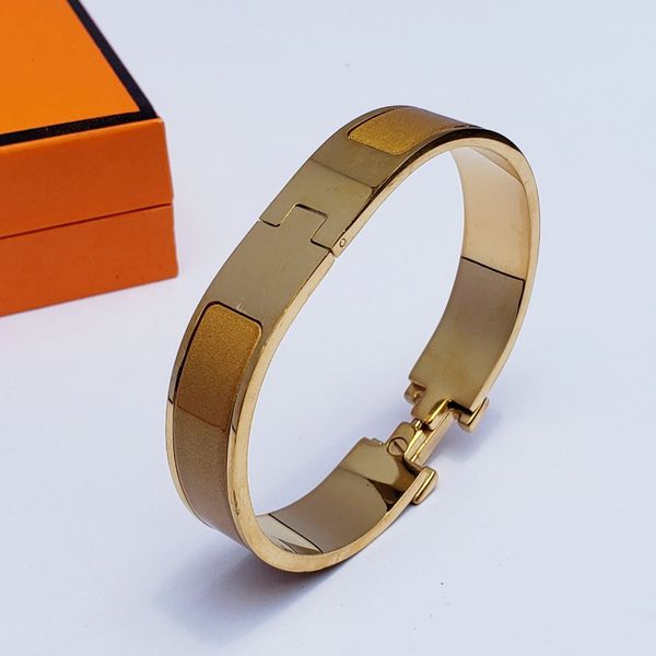 bangle 2022designer design stainless steel gold buckle bracelet fashion jewelry men and women bracelets, Black
bangle 2022designer design stainless steel gold buckle bracelet fashion jewelry men and women bracelets, Black