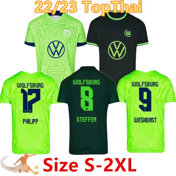 22/23 vfl wolfsburg soccer jersey 2021 2022 ginczek steffen men kids kits home away mbabu brooks arnold weghorst uniform football shirts tha, Black;yellow
22/23 vfl wolfsburg soccer jersey 2021 2022 ginczek steffen men kids kits home away mbabu brooks arnold weghorst uniform football shirts tha, Black;yellow