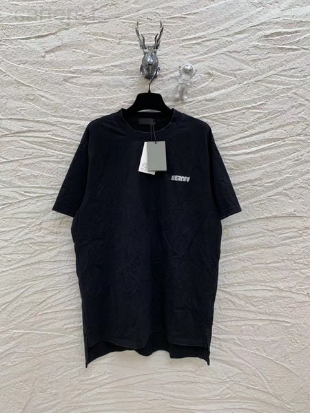 women's t-shirt designer b family high version correct printing fold letter reverse embroidery short sleeve can be solid 7otn, White
women's t-shirt designer b family high version correct printing fold letter reverse embroidery short sleeve can be solid 7otn, White