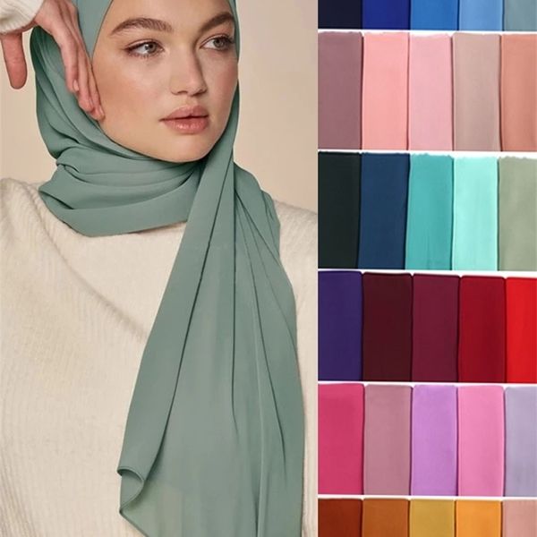 72x175cm muslim chiffon hijab scarf shawls women solid color head wraps islamic hijabs scarves ladies foulard femme muslim veil 220718, Blue;gray
72x175cm muslim chiffon hijab scarf shawls women solid color head wraps islamic hijabs scarves ladies foulard femme muslim veil 220718, Blue;gray