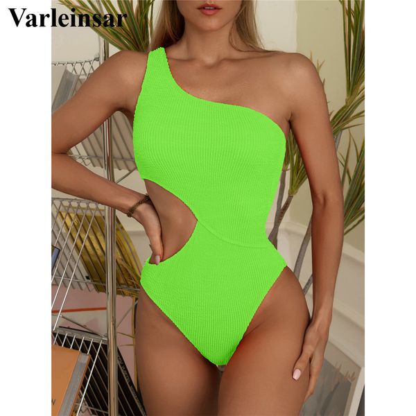 s- xl neon green asymmetric women swimwear one piece swimsuit female one shoulder ribbed cut out bather bathing suit swim v3504n, White;black
s- xl neon green asymmetric women swimwear one piece swimsuit female one shoulder ribbed cut out bather bathing suit swim v3504n, White;black