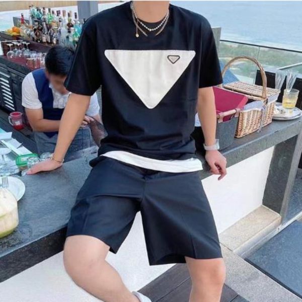mens t designers shirts triangle label letters brand p man womens t-shirt paris fashion tees street short sleeve luxury tshirts mfmj, White;black
mens t designers shirts triangle label letters brand p man womens t-shirt paris fashion tees street short sleeve luxury tshirts mfmj, White;black