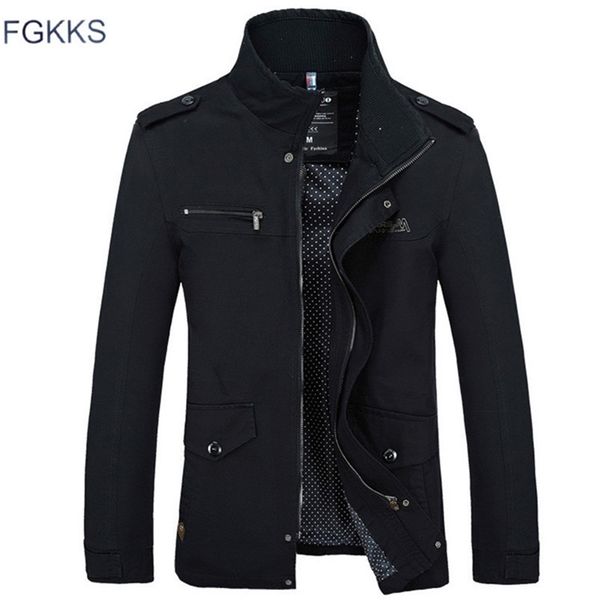 fgkks brand men jacket coats fashion trench coat new autumn casual silm fit overcoat black bomber jacket male lj201013, Black;brown
fgkks brand men jacket coats fashion trench coat new autumn casual silm fit overcoat black bomber jacket male lj201013, Black;brown