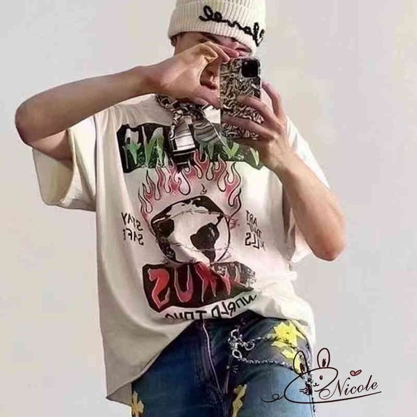 t-shirts designer gallerydepts charity flame earth back glitter powder wash hole print men's and women's short sleeve t-shirt summ, White;black
t-shirts designer gallerydepts charity flame earth back glitter powder wash hole print men's and women's short sleeve t-shirt summ, White;black