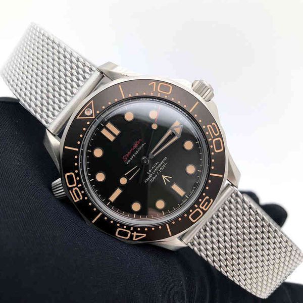 ome vs factory series bond 007 has no time go the dead net with men's aumatic mechanical watch straight hair, Slivery;brown
ome vs factory series bond 007 has no time go the dead net with men's aumatic mechanical watch straight hair, Slivery;brown