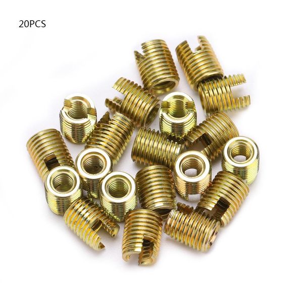20pcs 302 carbon steel self-tapping thread insert accessories