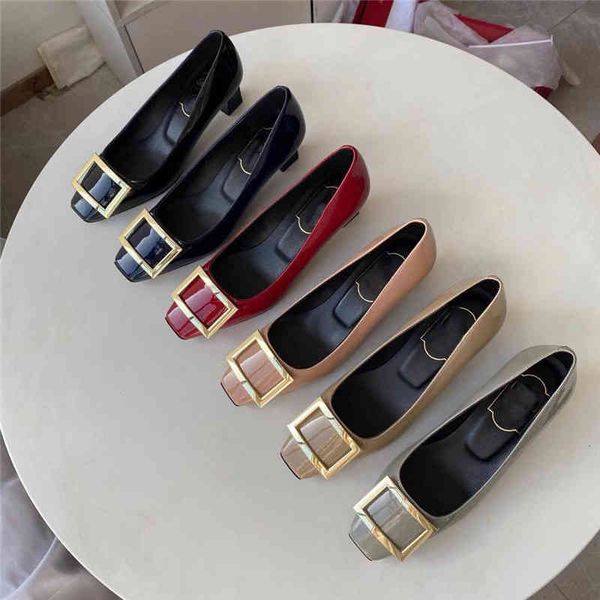 sandals square buckle single shoes women's french small high heels shallow mouth leather minority temperament wedding can wear flat, Black
sandals square buckle single shoes women's french small high heels shallow mouth leather minority temperament wedding can wear flat, Black