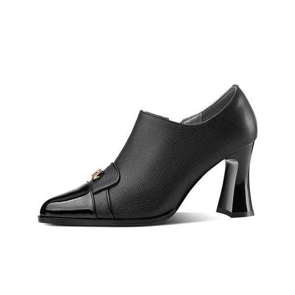 dress shoes spring and autumn women's shoes pointed thick high heels color matching metal nest zipper bare boots women's single k4, Black
dress shoes spring and autumn women's shoes pointed thick high heels color matching metal nest zipper bare boots women's single k4, Black