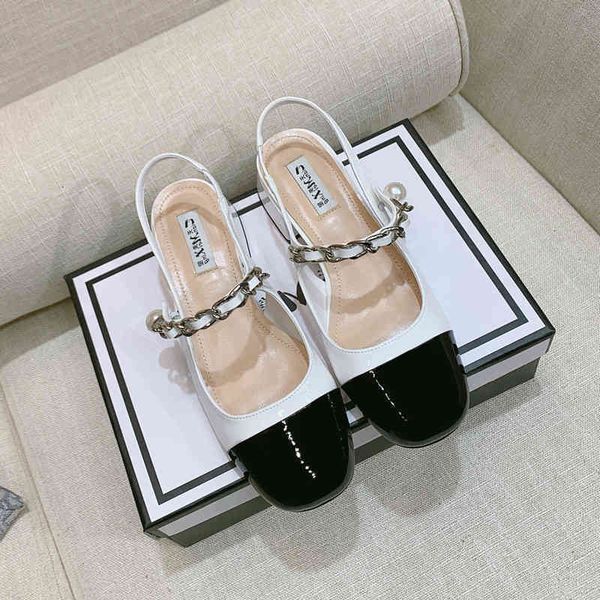 designer sandals luxury miu family mary jane single shoes high heels pearl patent leather thick heel empty sandals for women fbpk, Black
designer sandals luxury miu family mary jane single shoes high heels pearl patent leather thick heel empty sandals for women fbpk, Black