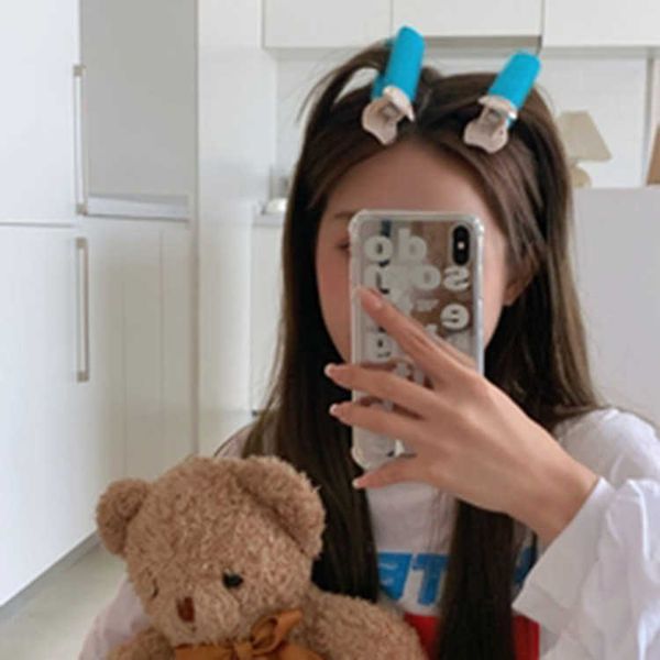 2 hair root fluffy clip artifact head curling clip bangs shaped hairpin traceless hairpin headdress, Slivery;white
2 hair root fluffy clip artifact head curling clip bangs shaped hairpin traceless hairpin headdress, Slivery;white