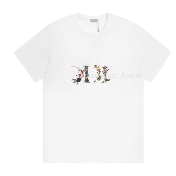 22ss new classic trend letter floral embroidery tee france summer limited man street high end short sleeve fashion casual simple men women t, White;black
22ss new classic trend letter floral embroidery tee france summer limited man street high end short sleeve fashion casual simple men women t, White;black