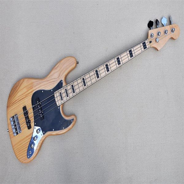 factory custom 4 strings natural wood color electric bass guitar with ash body black block inlay offer customized2968
factory custom 4 strings natural wood color electric bass guitar with ash body black block inlay offer customized2968