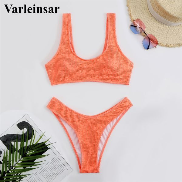 wrinkled ribbed high cut bikini women swimwear female swimsuit two-pieces bikini set bather bathing suit swim lady v3461o, White;black
wrinkled ribbed high cut bikini women swimwear female swimsuit two-pieces bikini set bather bathing suit swim lady v3461o, White;black