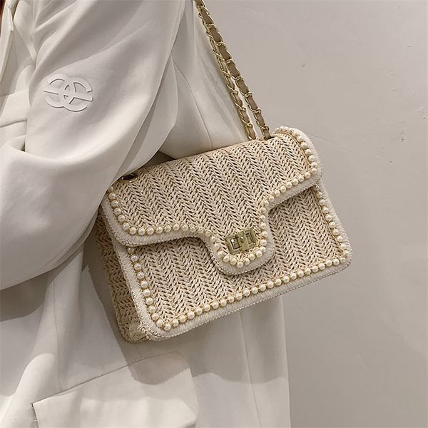weave square crossbody bag summer handbag quality straw pearl women's handbag pearl chain shoulder bag handbag 220525
weave square crossbody bag summer handbag quality straw pearl women's handbag pearl chain shoulder bag handbag 220525