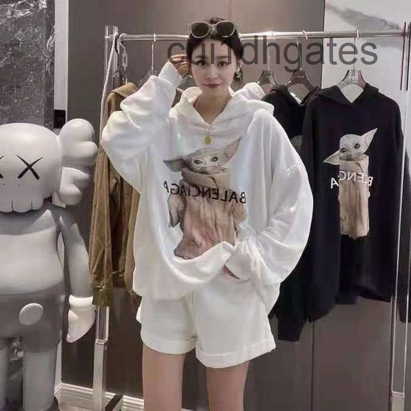2022 designer b br coats and hoodies spring autumn new alien cotton hooded thin sweater men's women's loose co, Black
2022 designer b br coats and hoodies spring autumn new alien cotton hooded thin sweater men's women's loose co, Black
