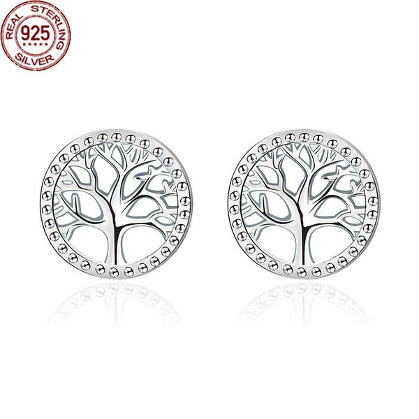 new silver 925 life tree fashion women's hollow earrings charm for women accessories, Golden
new silver 925 life tree fashion women's hollow earrings charm for women accessories, Golden