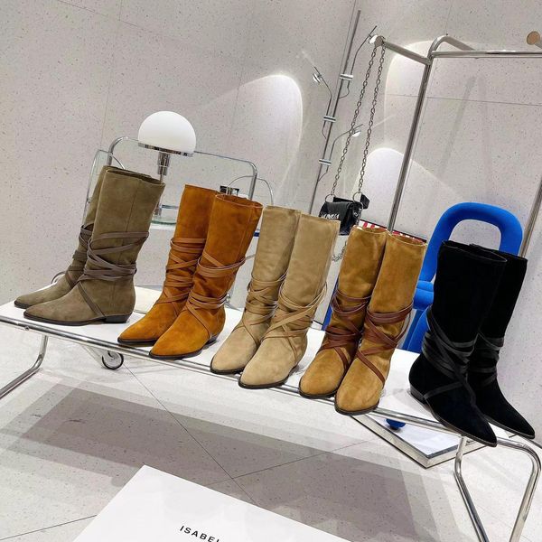 designer boots autumn winter desert women boot cowboy fahsion knee boots cashmere straps medal heavy duty soles pointed shoes, Black
designer boots autumn winter desert women boot cowboy fahsion knee boots cashmere straps medal heavy duty soles pointed shoes, Black