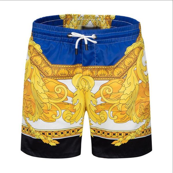 

Summer Fashion Shorts designer short Quick Drying SwimWear Printing Board Beach Pants Men Mens Swim Shorts Asia size M-3XL#352, Black