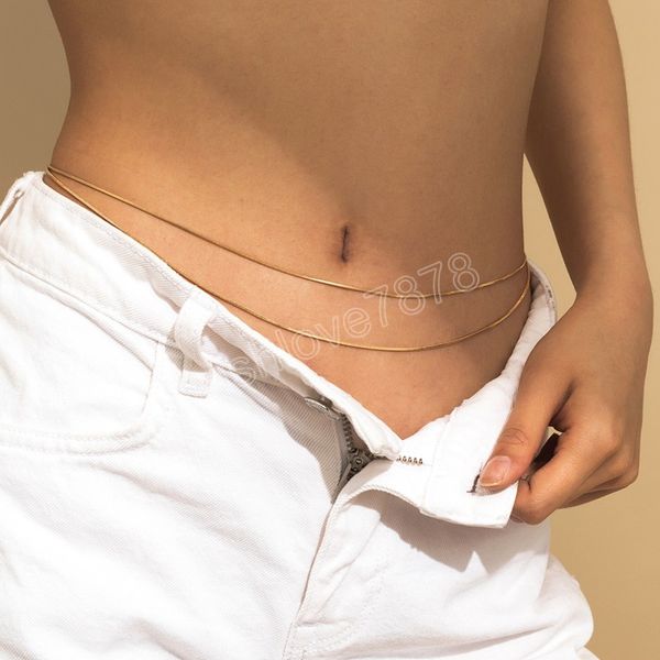 layered metal waist chain belt for women fashion body belly chain on jeans dress accessories jewelry girl, Silver
layered metal waist chain belt for women fashion body belly chain on jeans dress accessories jewelry girl, Silver