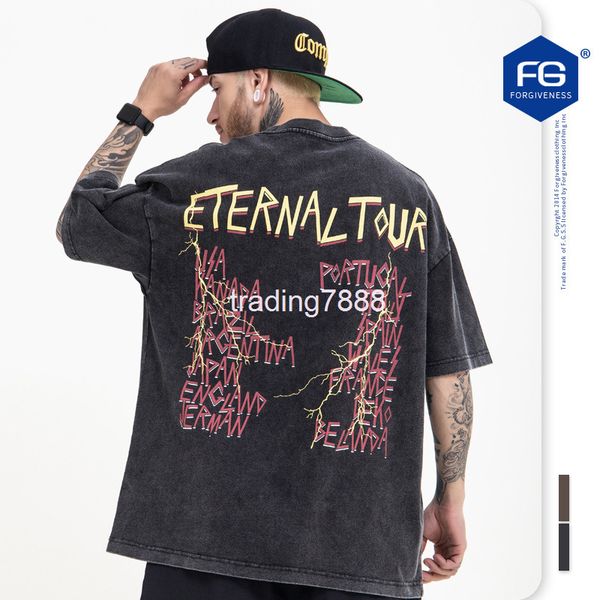 men's t-shirts fg menswear | spring and summer fashion brand heavy metal rock hip hop style wash short sleeve t-shirt n51b, White;black
men's t-shirts fg menswear | spring and summer fashion brand heavy metal rock hip hop style wash short sleeve t-shirt n51b, White;black