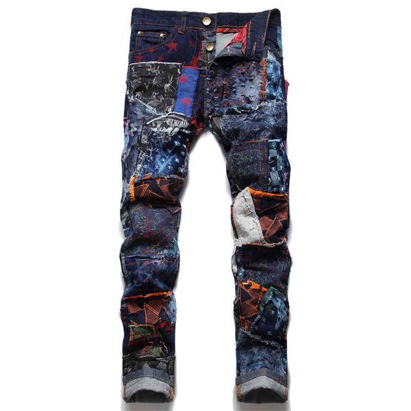 men's jeans straight slim fit button hole jeans pants fashion brand 248 k4ee, Blue
men's jeans straight slim fit button hole jeans pants fashion brand 248 k4ee, Blue