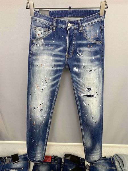 2022 new arrivals d2 mens luxury designer denim''dsq2''jeans holes trousers dsquare jeans coolguy biker pants mens cloth, Blue
2022 new arrivals d2 mens luxury designer denim''dsq2''jeans holes trousers dsquare jeans coolguy biker pants mens cloth, Blue