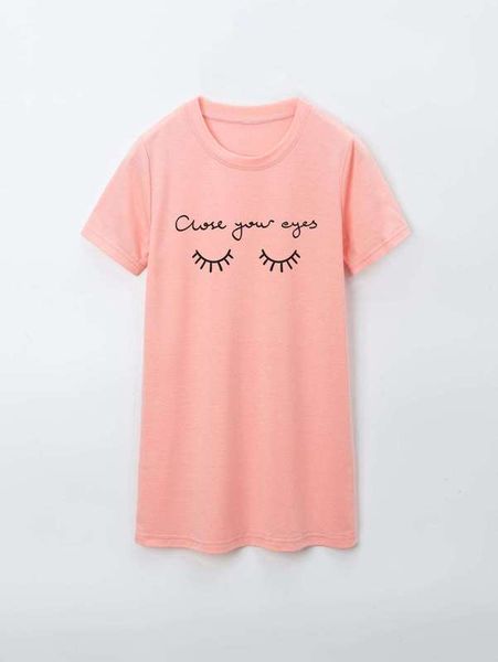 girls dress slogan t-shirt she, Red;yellow
girls dress slogan t-shirt she, Red;yellow