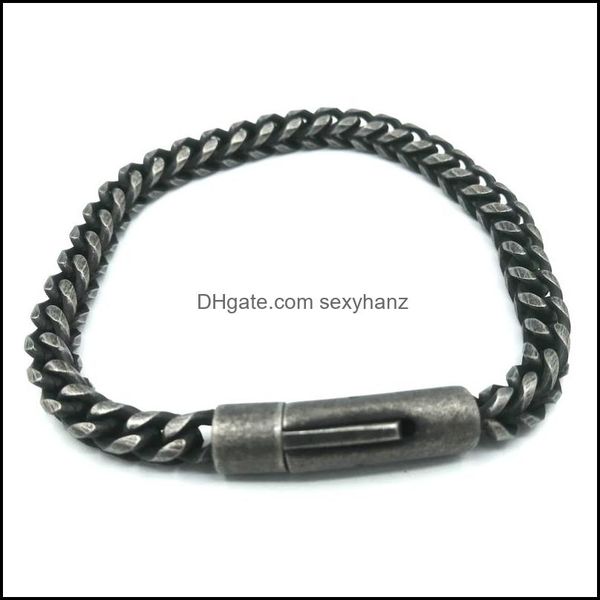 link chain bracelets jewelry cubic stainless steel bracelet cuban box black wrist link snap clasp for men drop delivery 2021 tiqwm
link chain bracelets jewelry cubic stainless steel bracelet cuban box black wrist link snap clasp for men drop delivery 2021 tiqwm