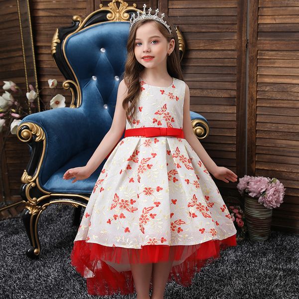 new charming children' clothing princess pageant flower girls dresses prom wedding party birthday dress a30, White;red
new charming children' clothing princess pageant flower girls dresses prom wedding party birthday dress a30, White;red