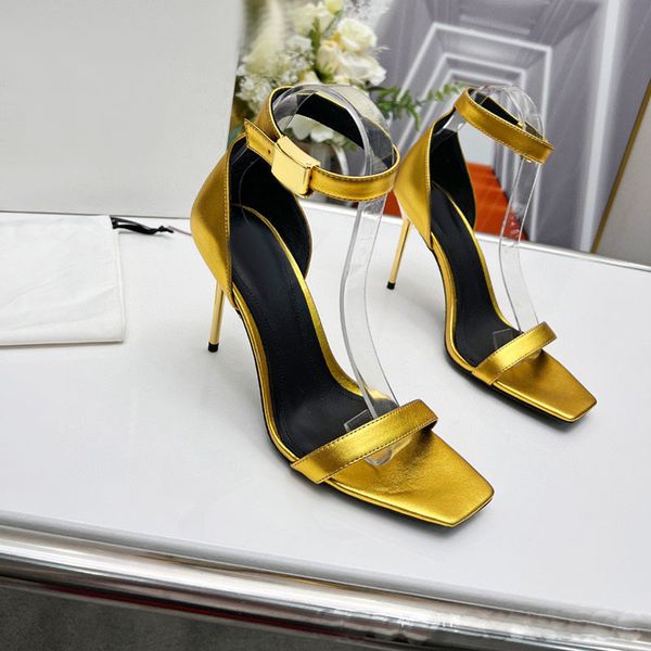 new one strap metal buckle thin high heels sandals women square peep toe party sandal women evening dress sandal woman, Black
new one strap metal buckle thin high heels sandals women square peep toe party sandal women evening dress sandal woman, Black